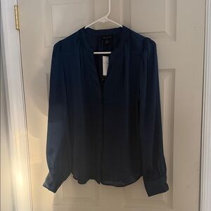 Banana Republic Dark Blue Women's Blouse